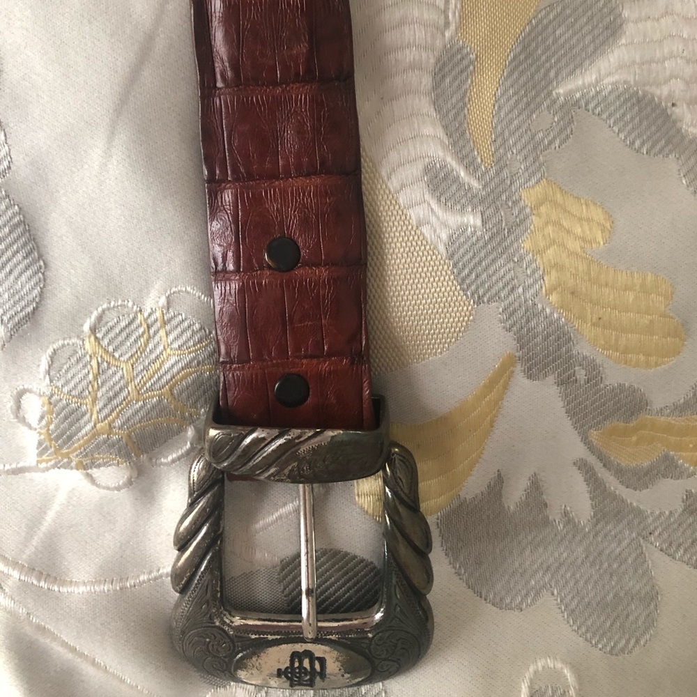 Lucchese Crocodile Belt size 36